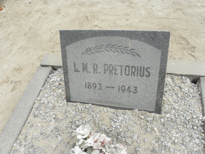 PRETORIUS L.M.R. 1893-1943