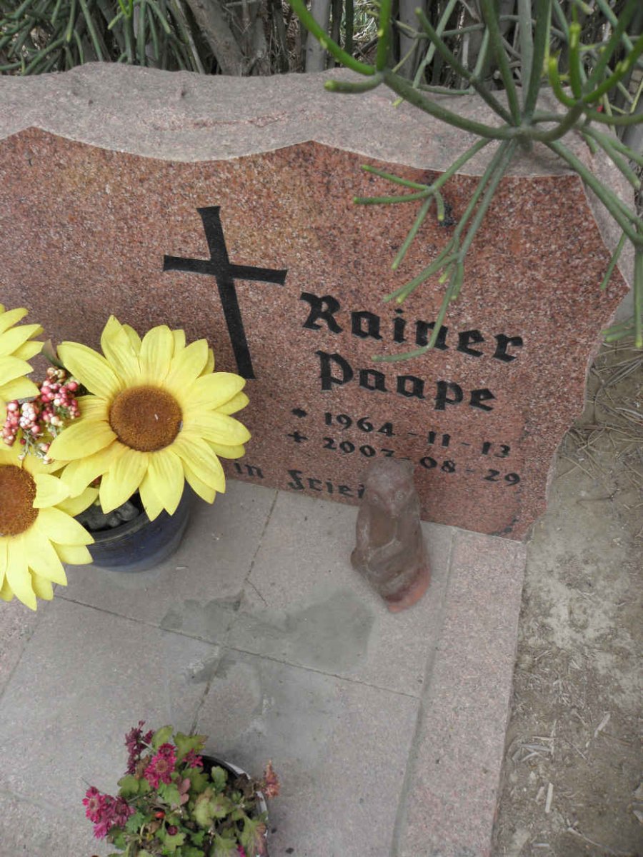 PAAPE Rainer 1964-2007
