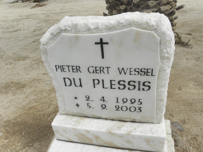 PLESSIS Pieter Gert Wessel, du 1995-2003