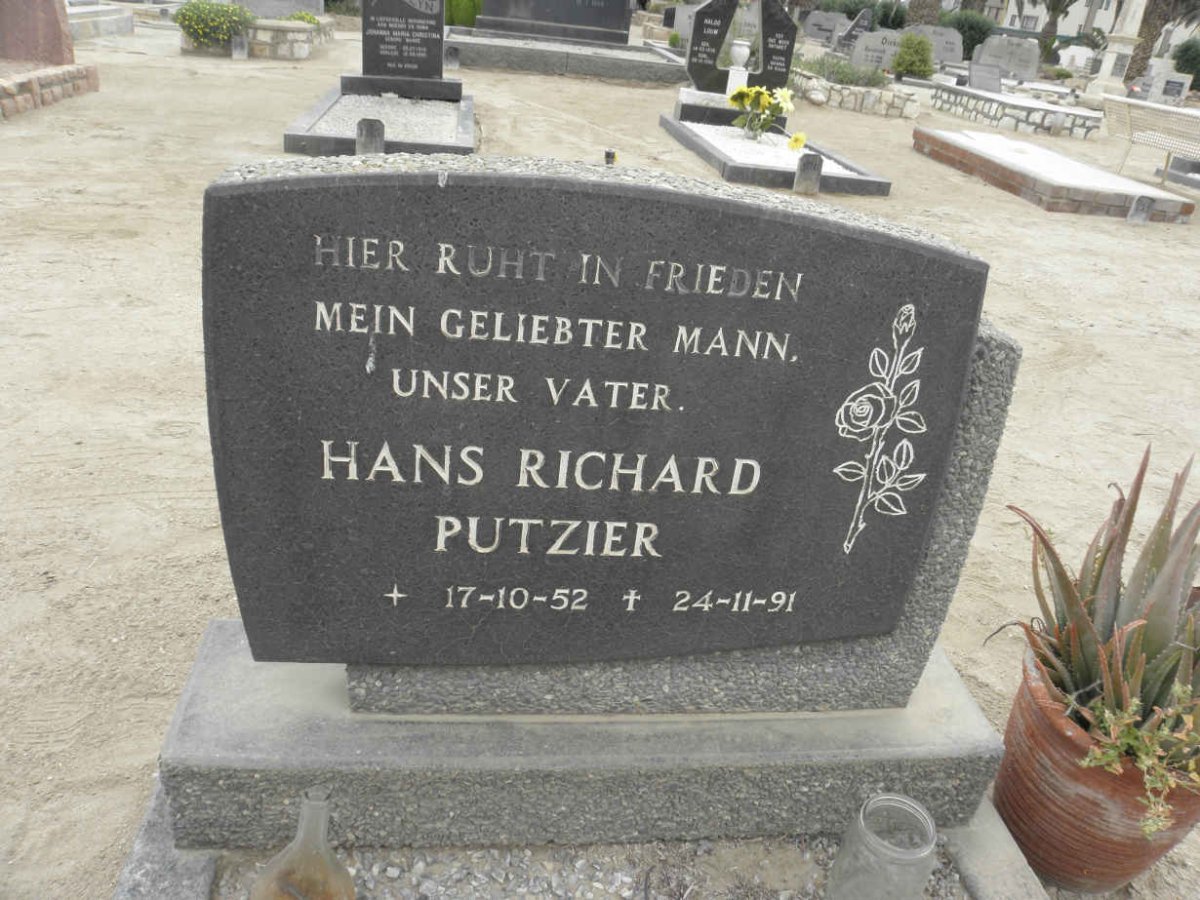 PUTZIER Hans Richard 1952-1991