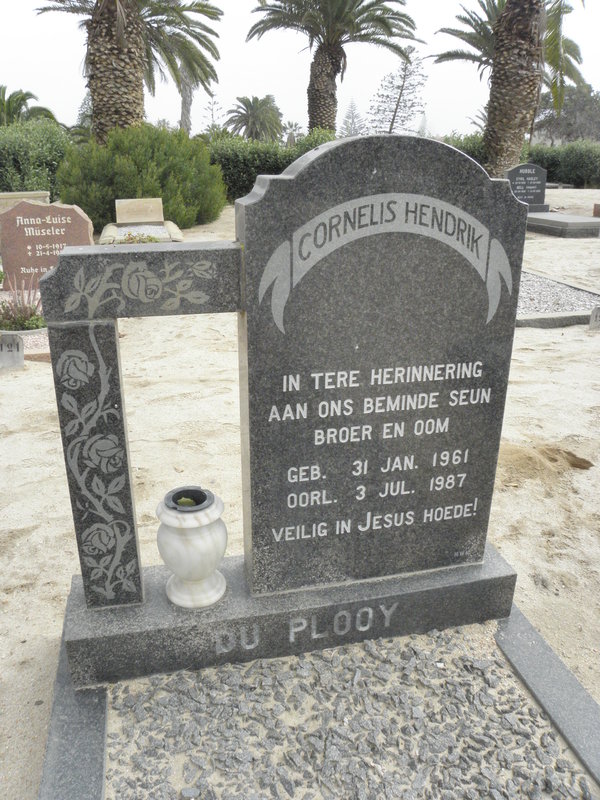 PLOOY Cornelis Hendrik, du 1961-1987