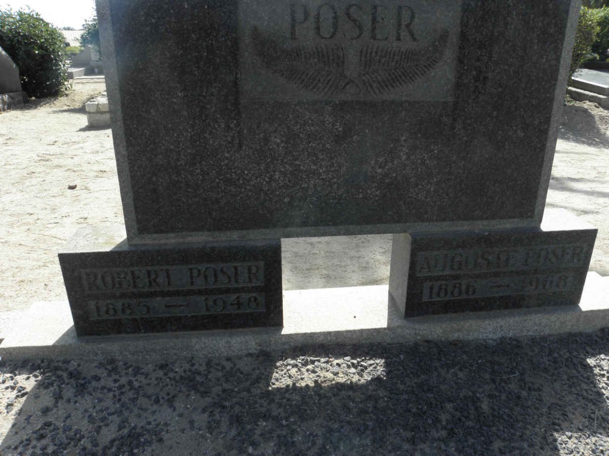 POSER Robert 1885-1948 &amp; Auguste 1886-1968