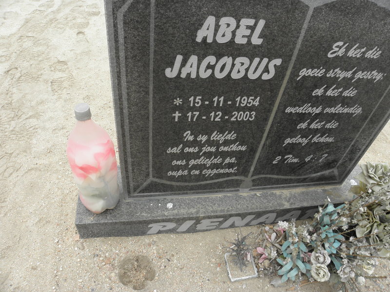PIENAAR Abel Jacobus 1954-2003