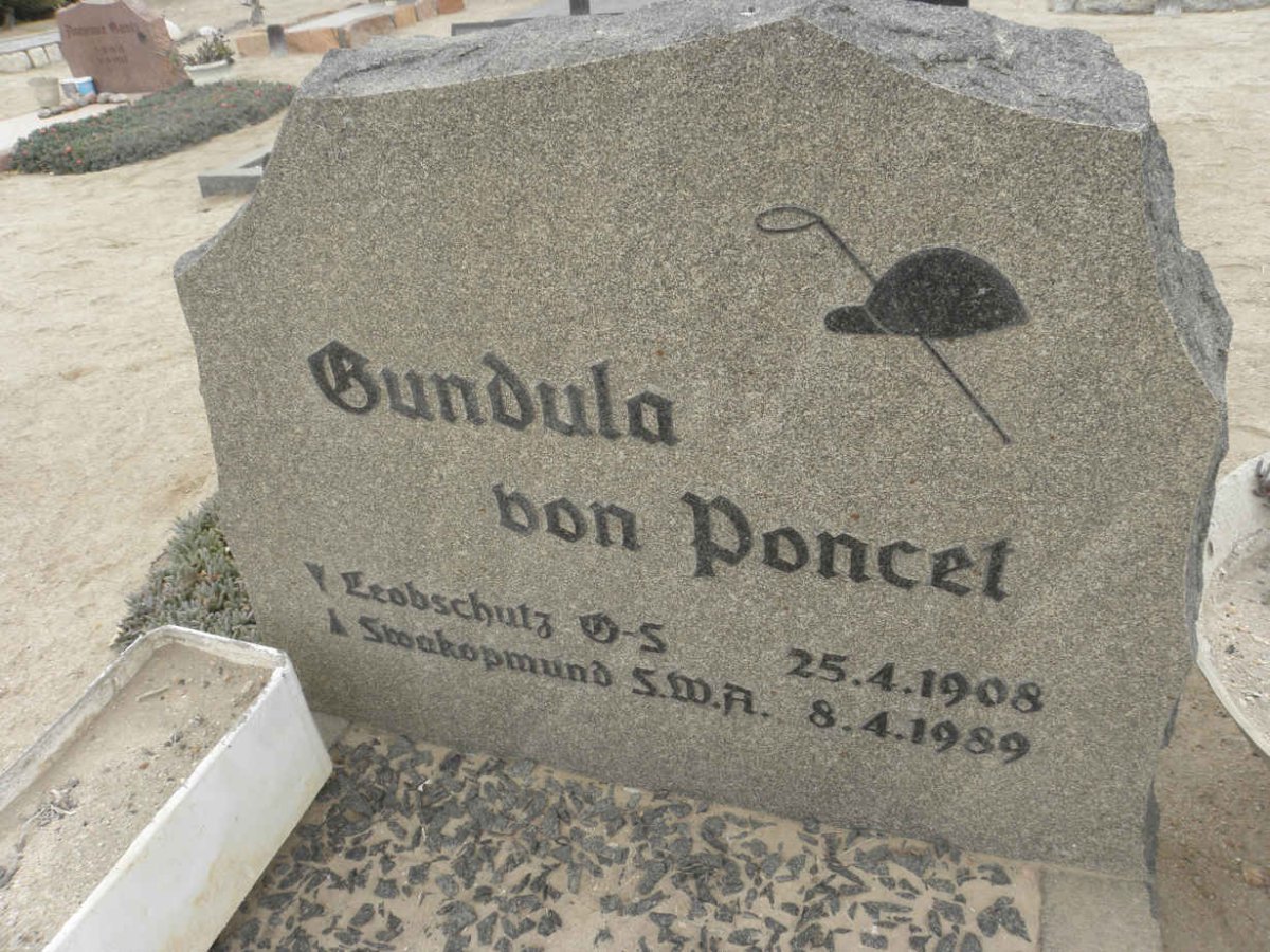 PONCET Gundula, von 1908-1989