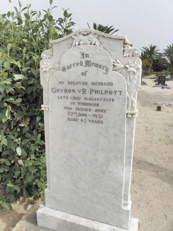 PHILPOTT Guybon VR -1931