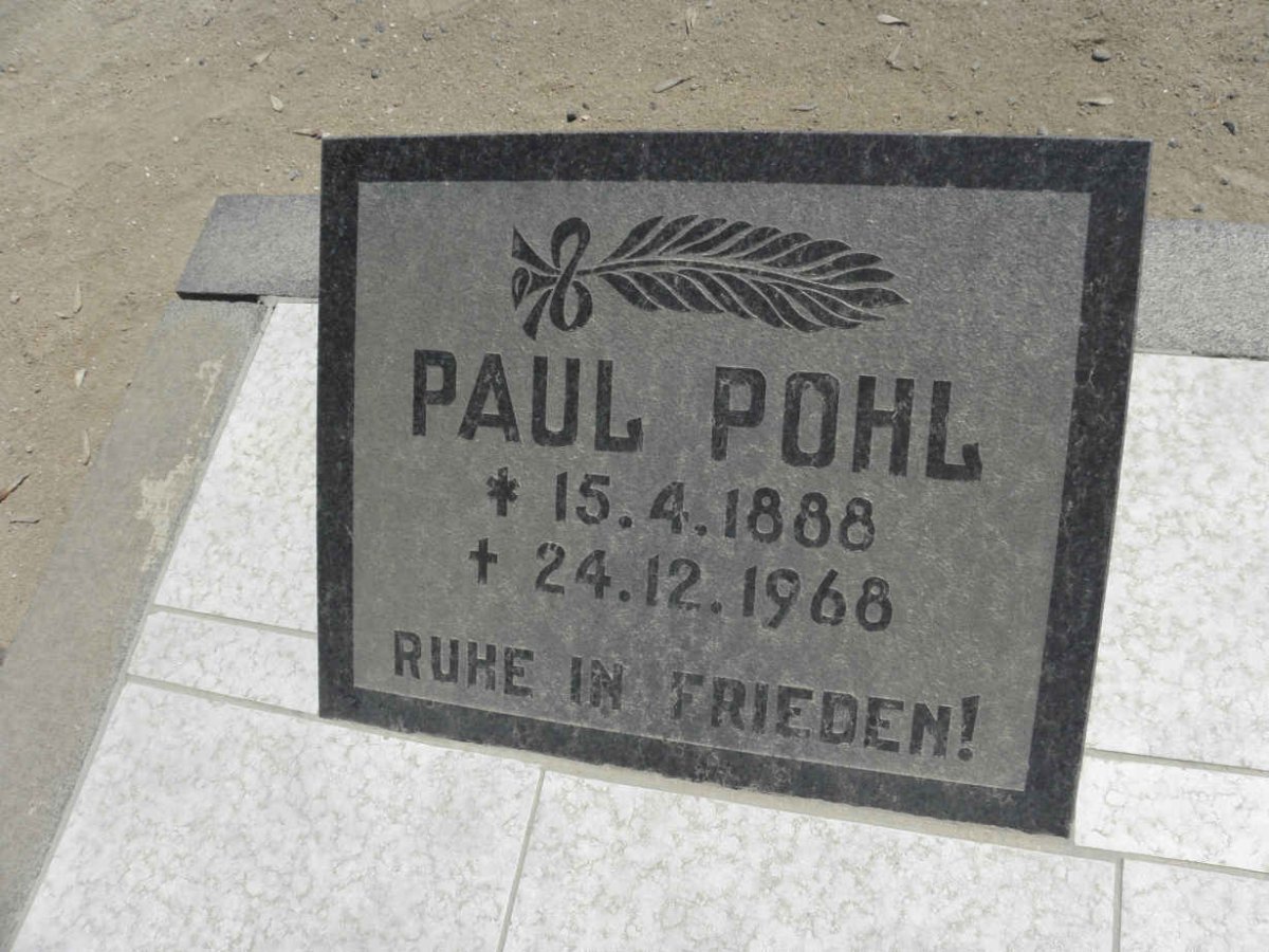 POHL Paul 1888-1968
