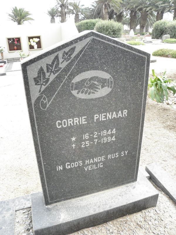 PIENAAR Corrie 1944-1994