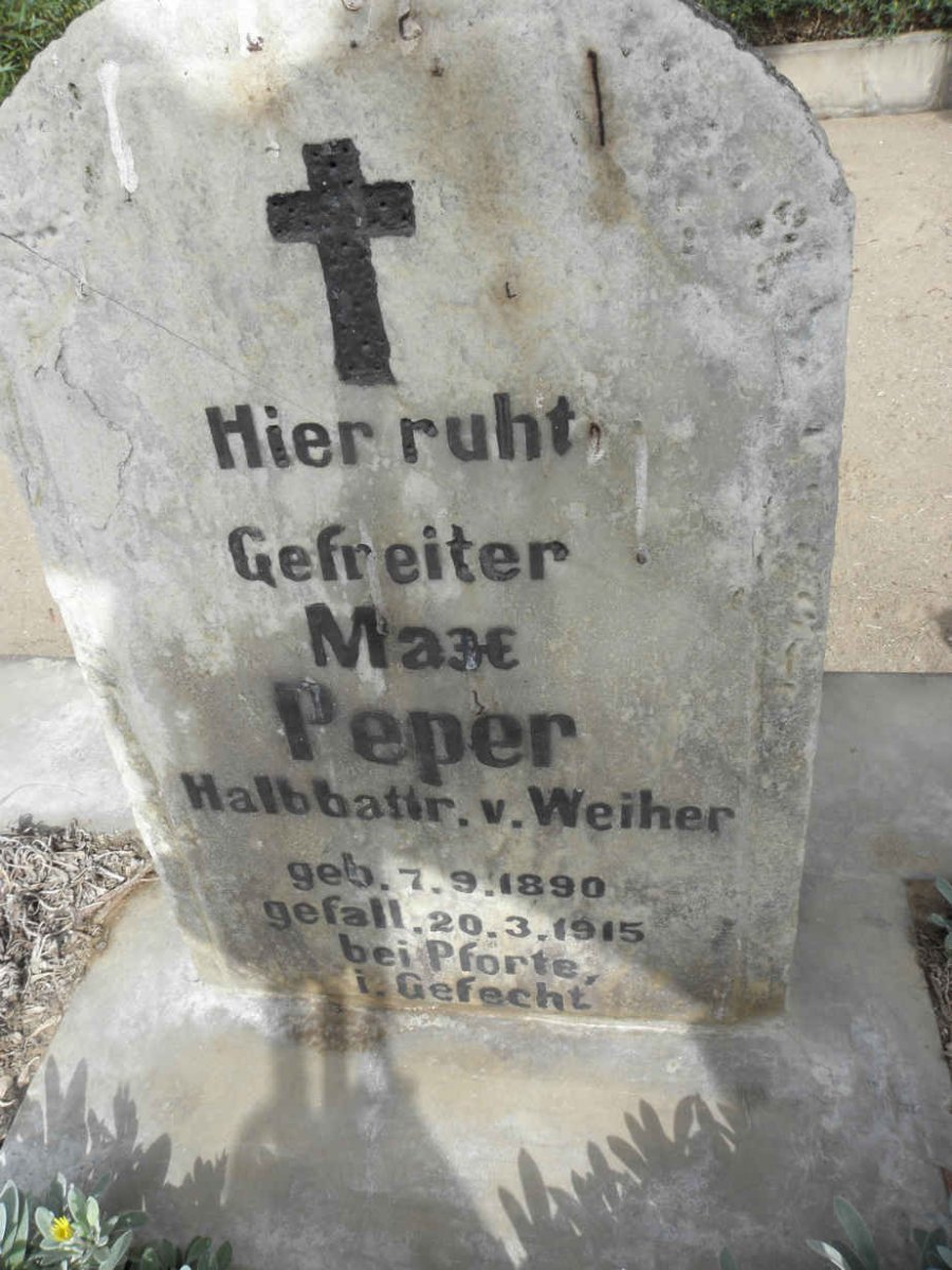 PEPER Max 1890-1915