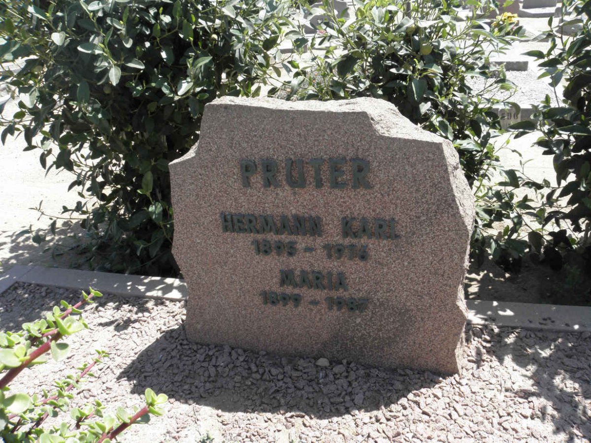 PRUTER Hermann Karl 1895-1976 &amp; Maria 1899-1987