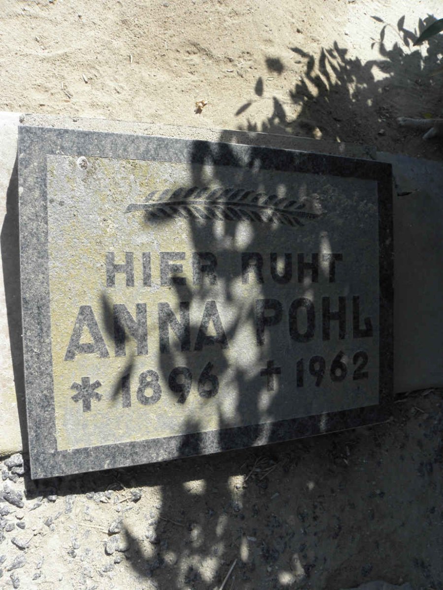 POHL Anna 1896-1962