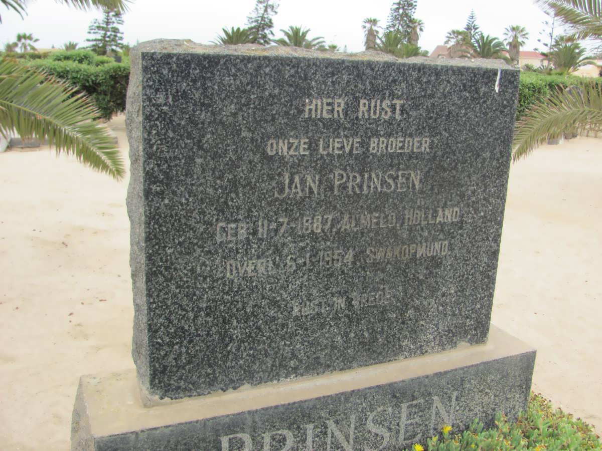 PRINSEN Jan 1887-1954