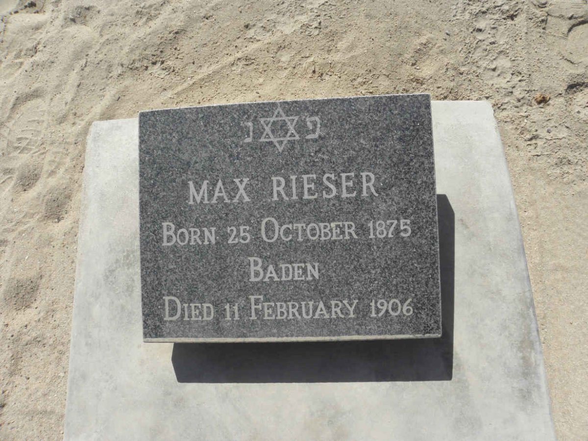 RIESER Max 1875-1906
