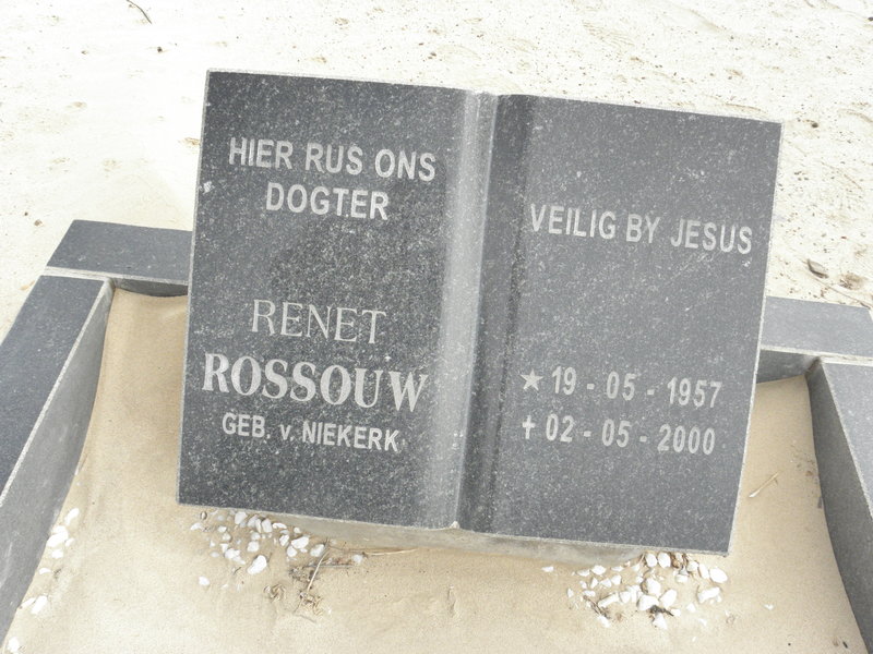 ROSSOUW Renet nee V. NIEKERK 1957-2000