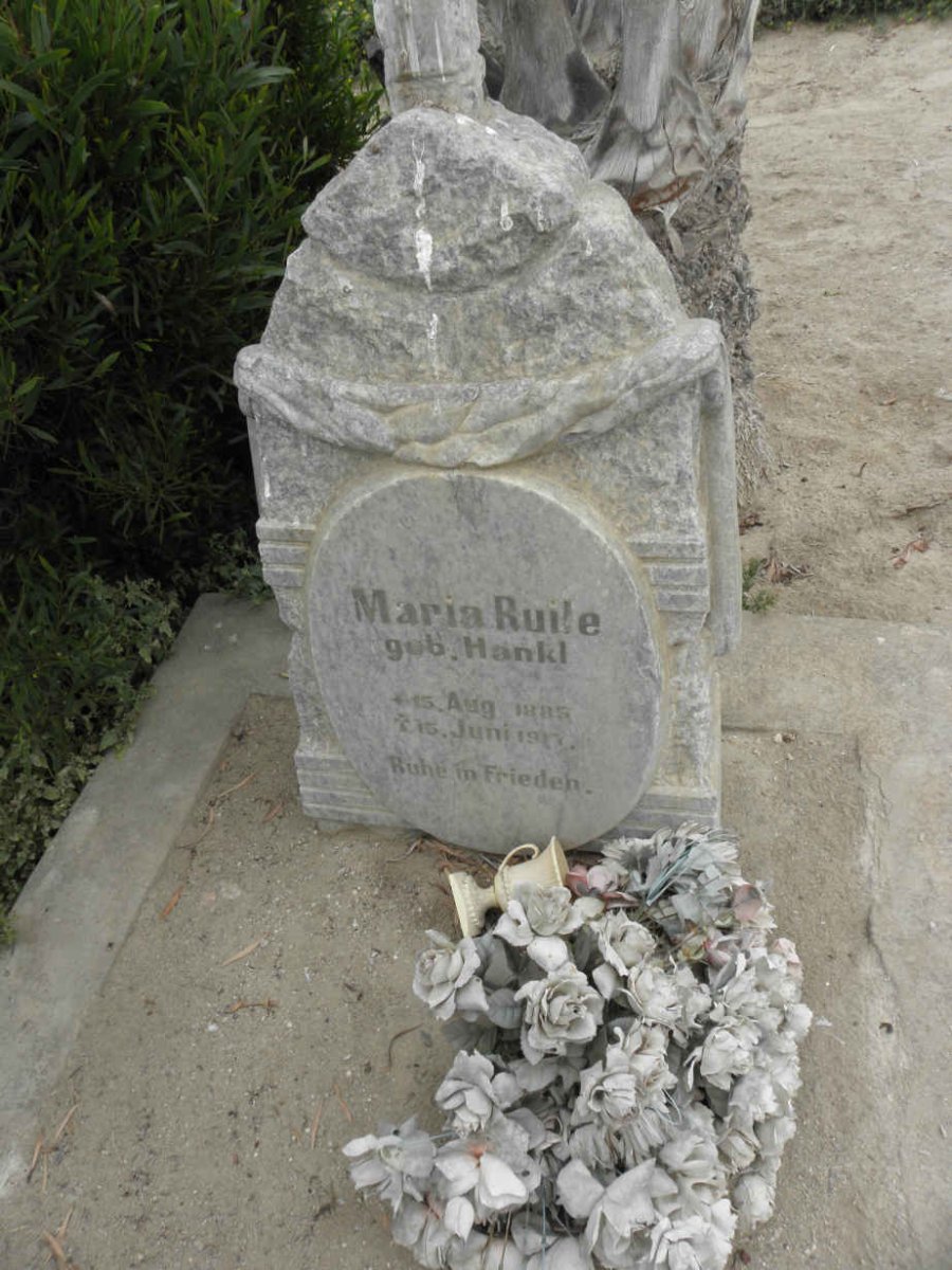 RUILE Maria nee HANKL 1885-1917