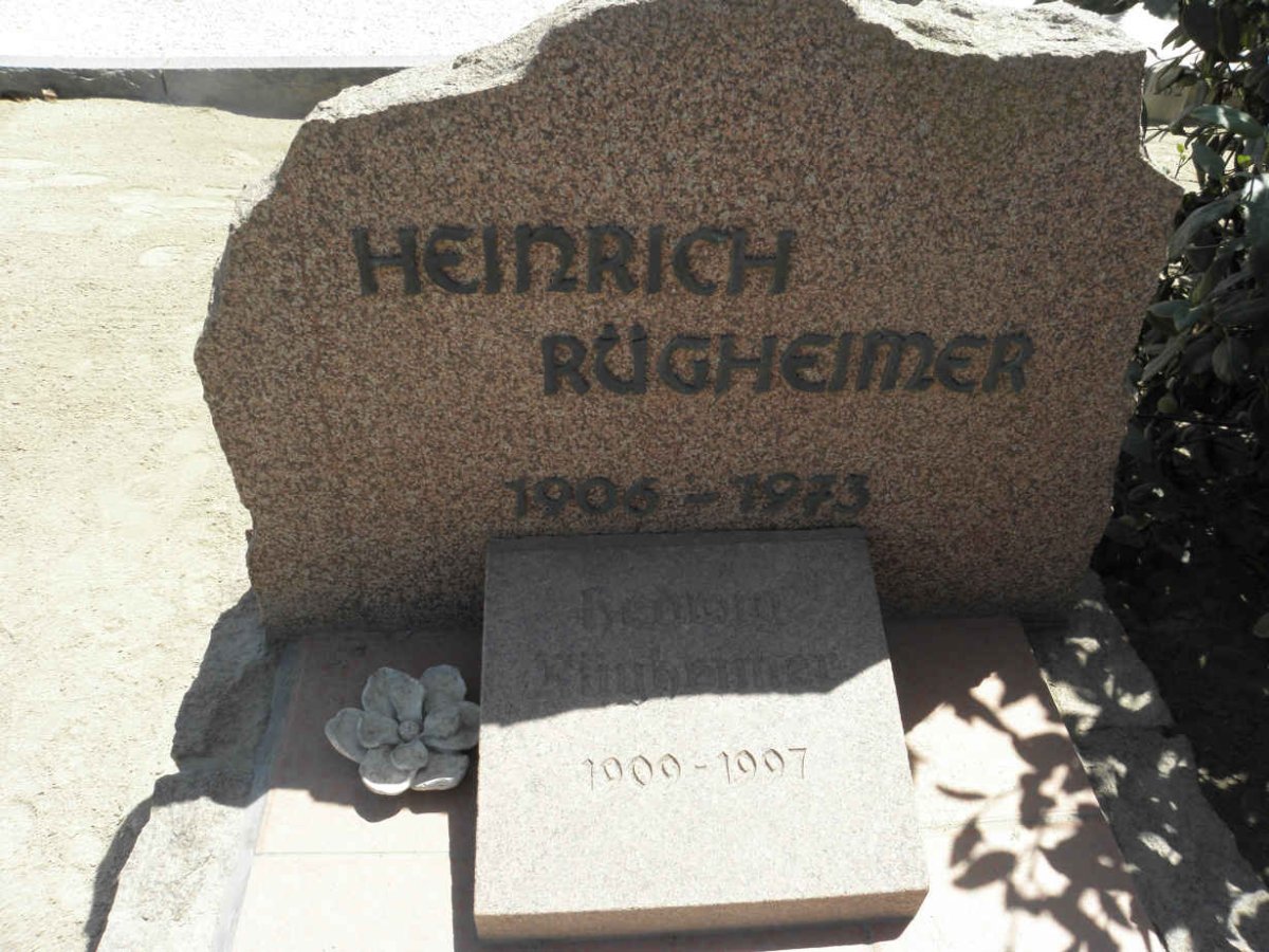 RÜGHEIMER Heinrich 1906-1973 &amp; Hedwig 1909-1997
