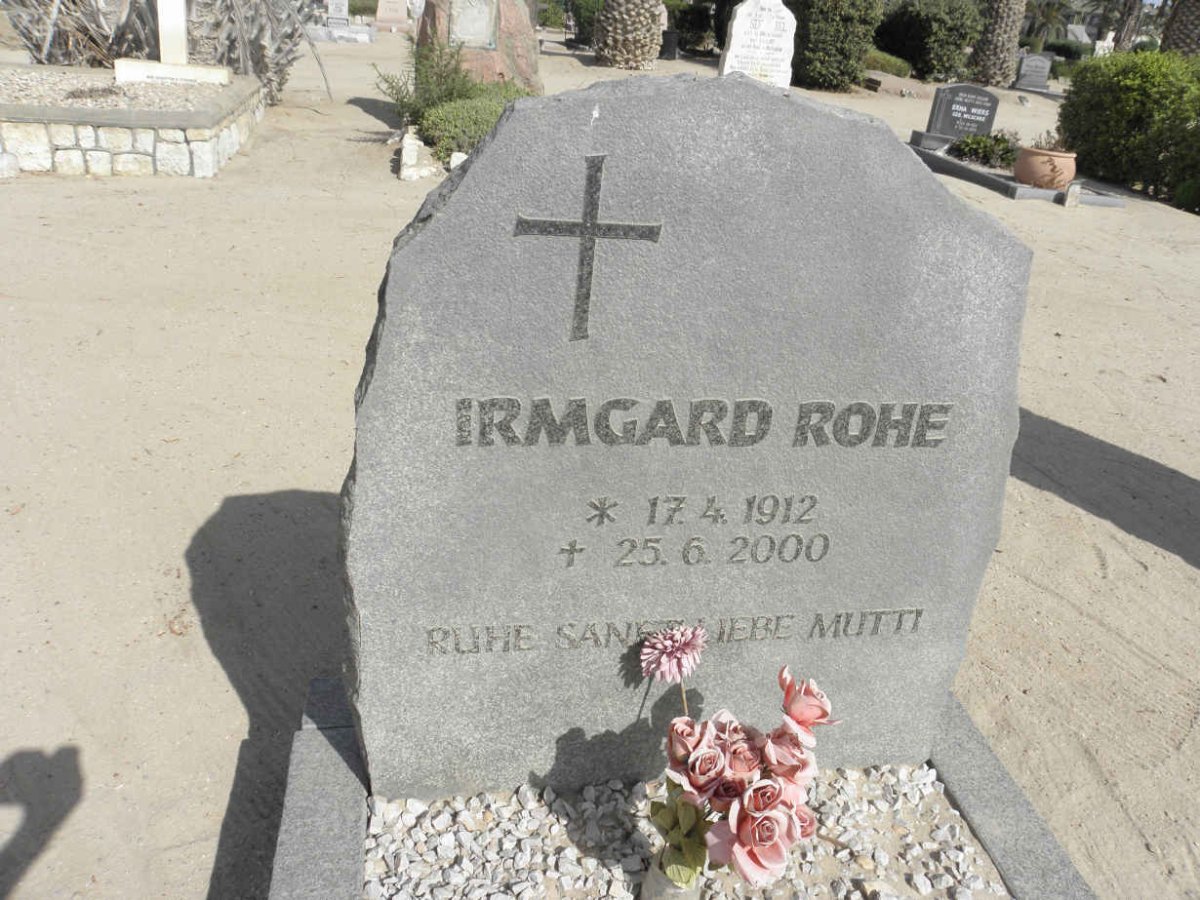 ROHE Irmgard 1912-2000