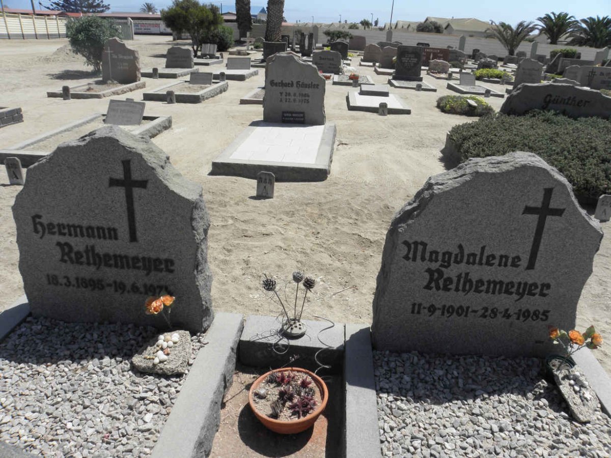 RETHEMEYER Hermann 1895-1974 &amp;  Magdalene 1901-1985
