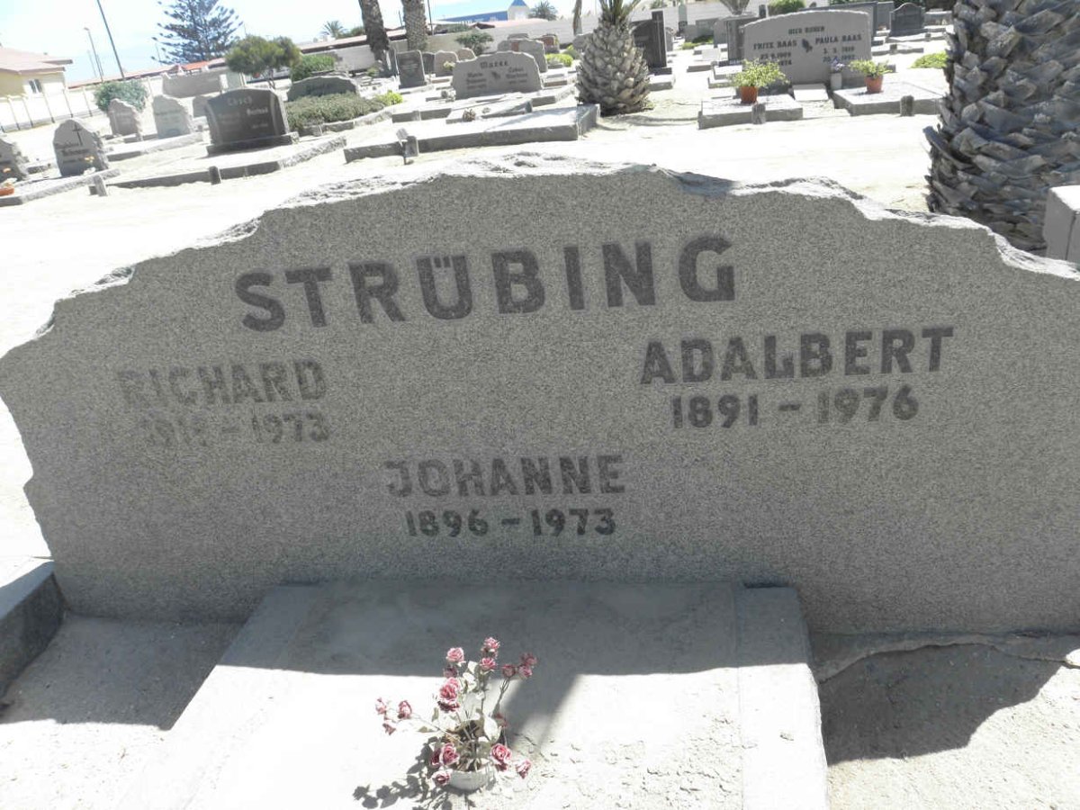 STRÜBING Adalbert 1891-1976 &amp; Johanne 1896-1973 :: STRÜBING Richard 1919-1973