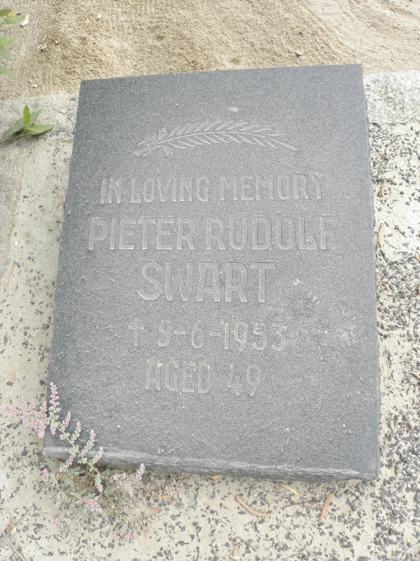 SWART Pieter Rudolf -1953