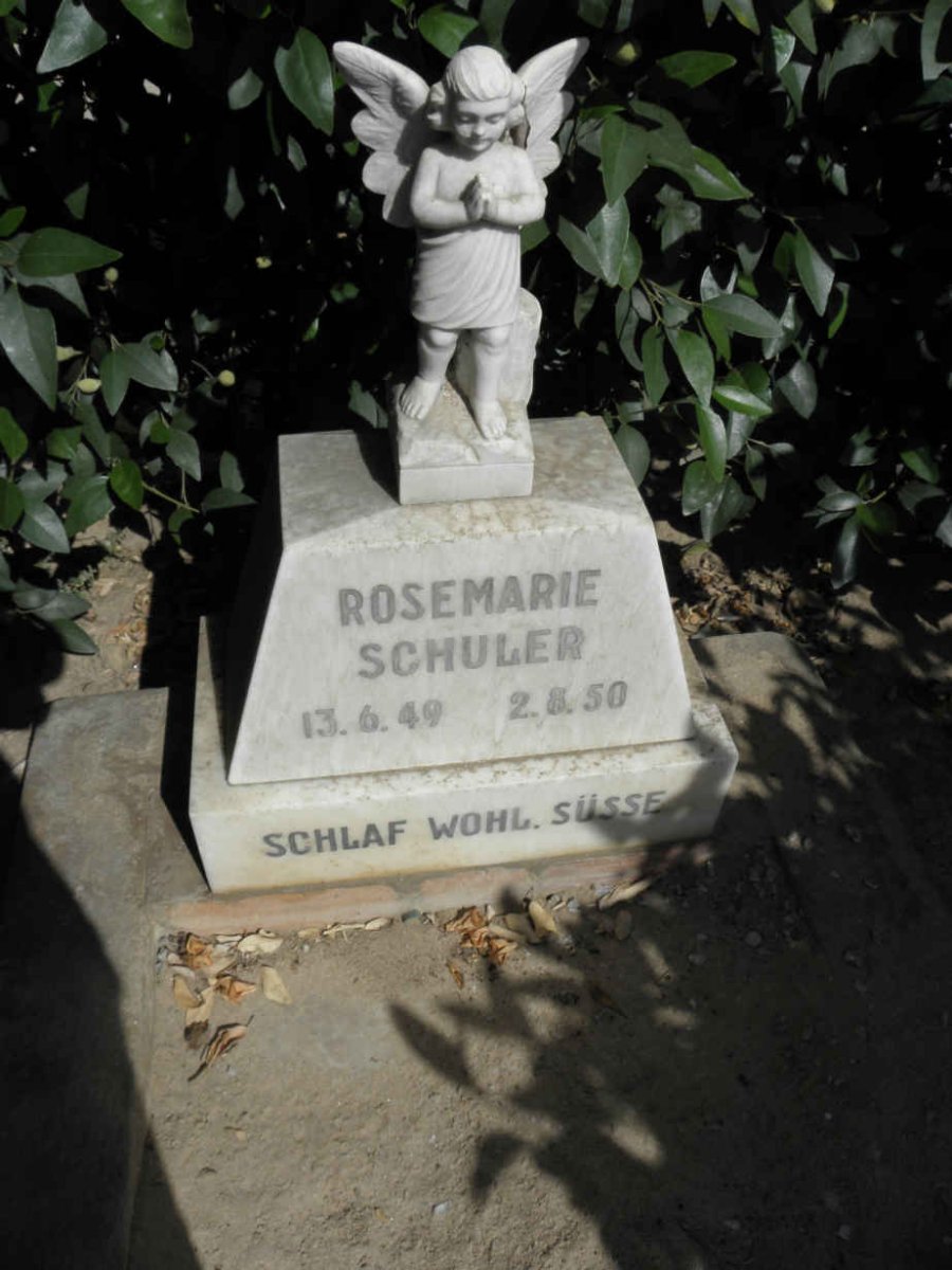 SCHULER Rosemarie 1949-1950