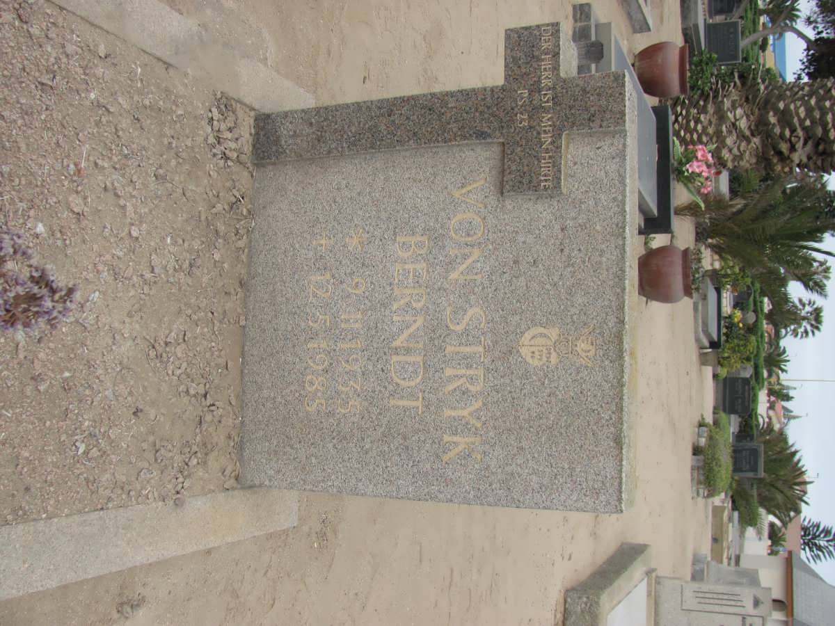 STRYK Berndt, von 1935-1985