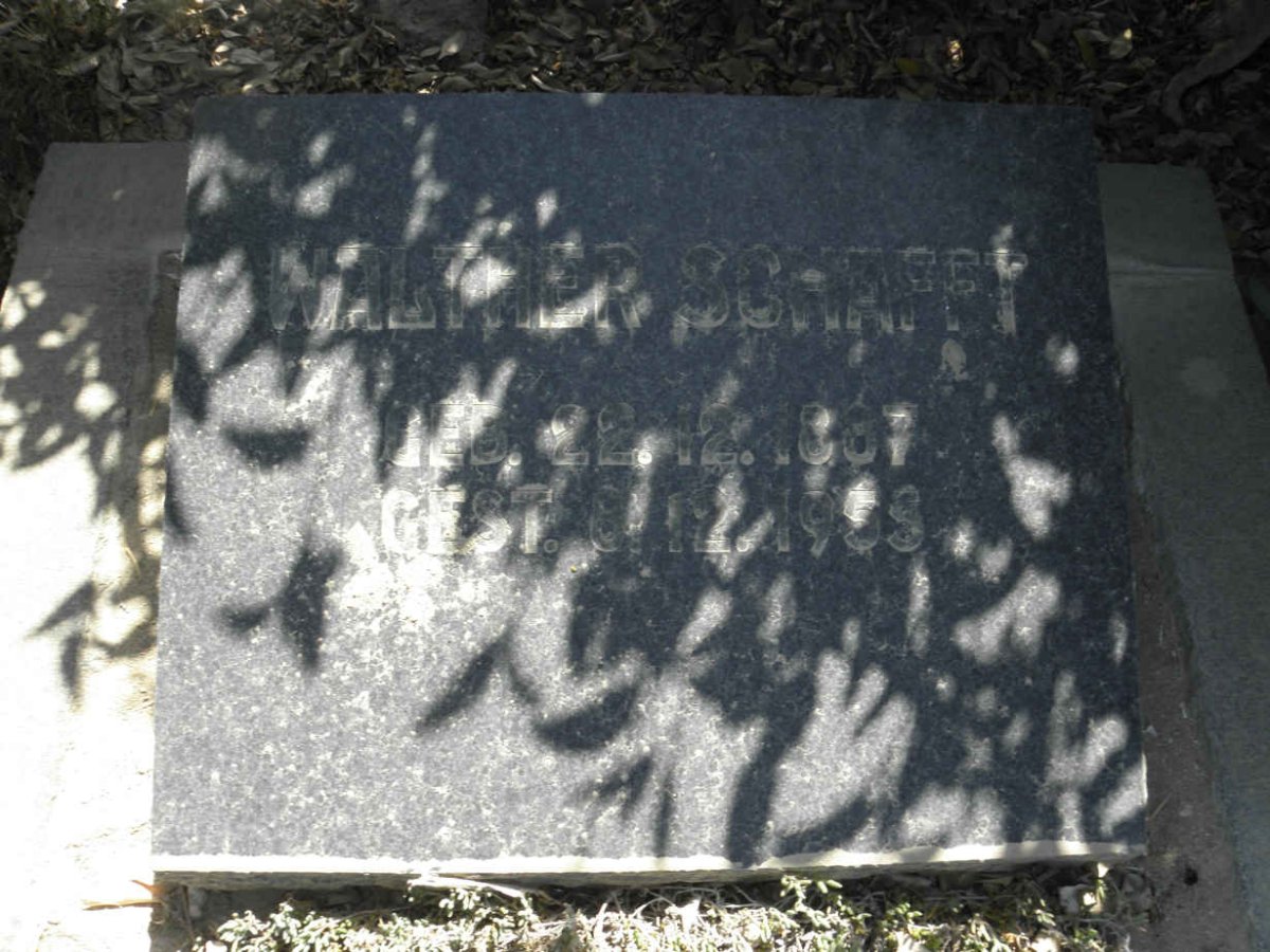 SCHAFFT Walter 1887-1955
