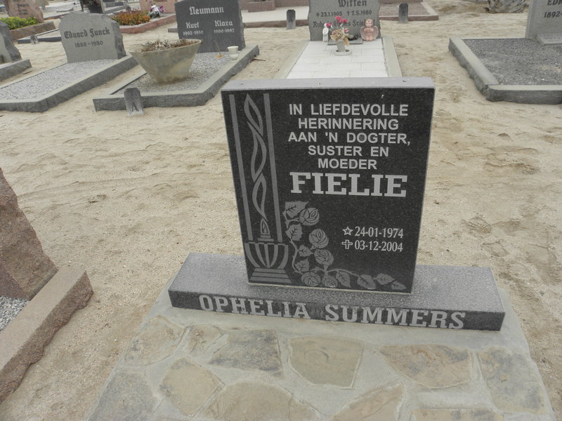 SUMMERS Ophelia 1974-2004