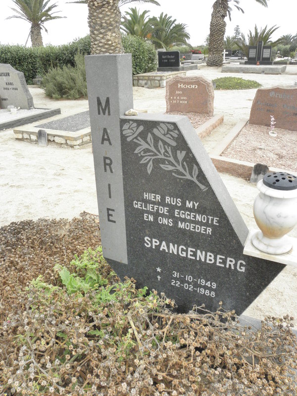 SPANGENBERG Marie 1949-1988