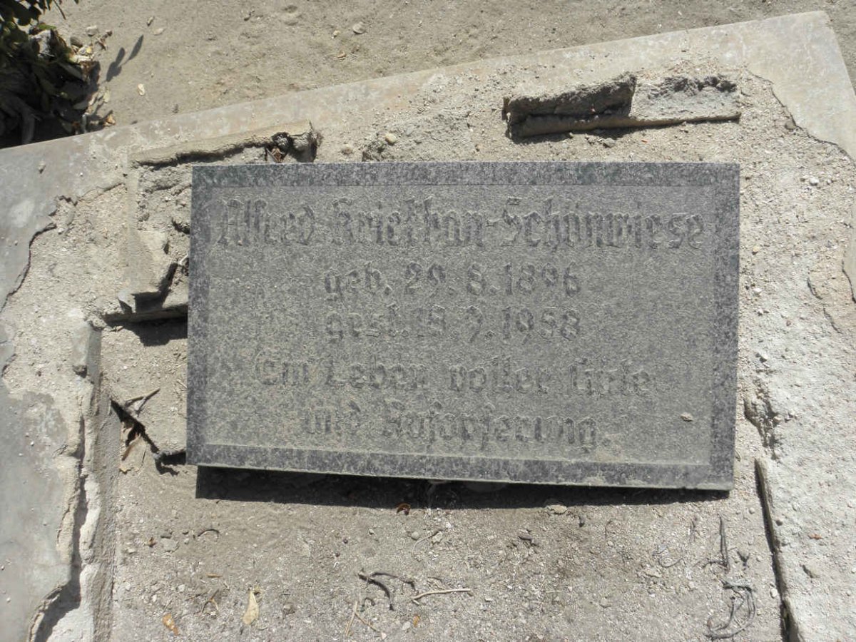 SCHÖNWIESE Alfred Friethan  1896-1958