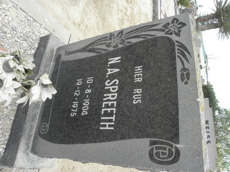 SPREETH N.A. 1904-1975