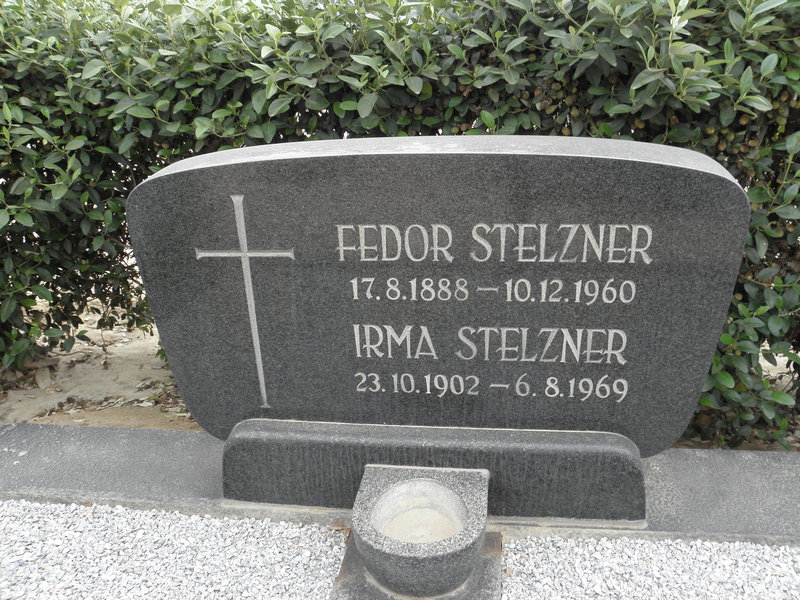 STELZNER Fedor 1888-1960 &amp; Irma 1902-1969