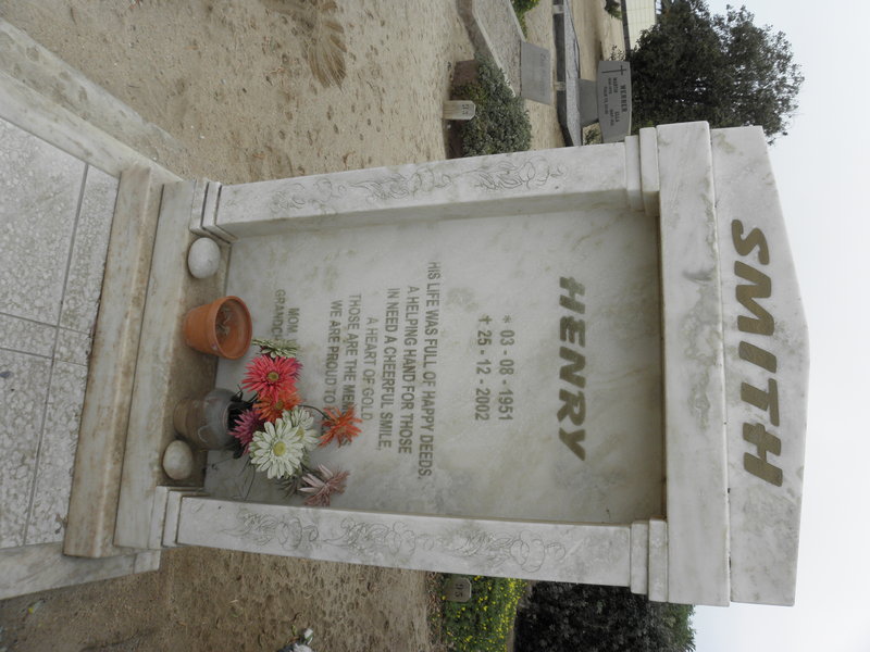 SMITH Henry 1951-2002