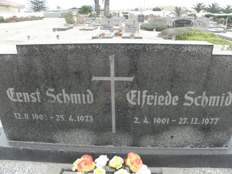 SCHMID Ernst 1903-1973 &amp; Elfriede 1901-1977