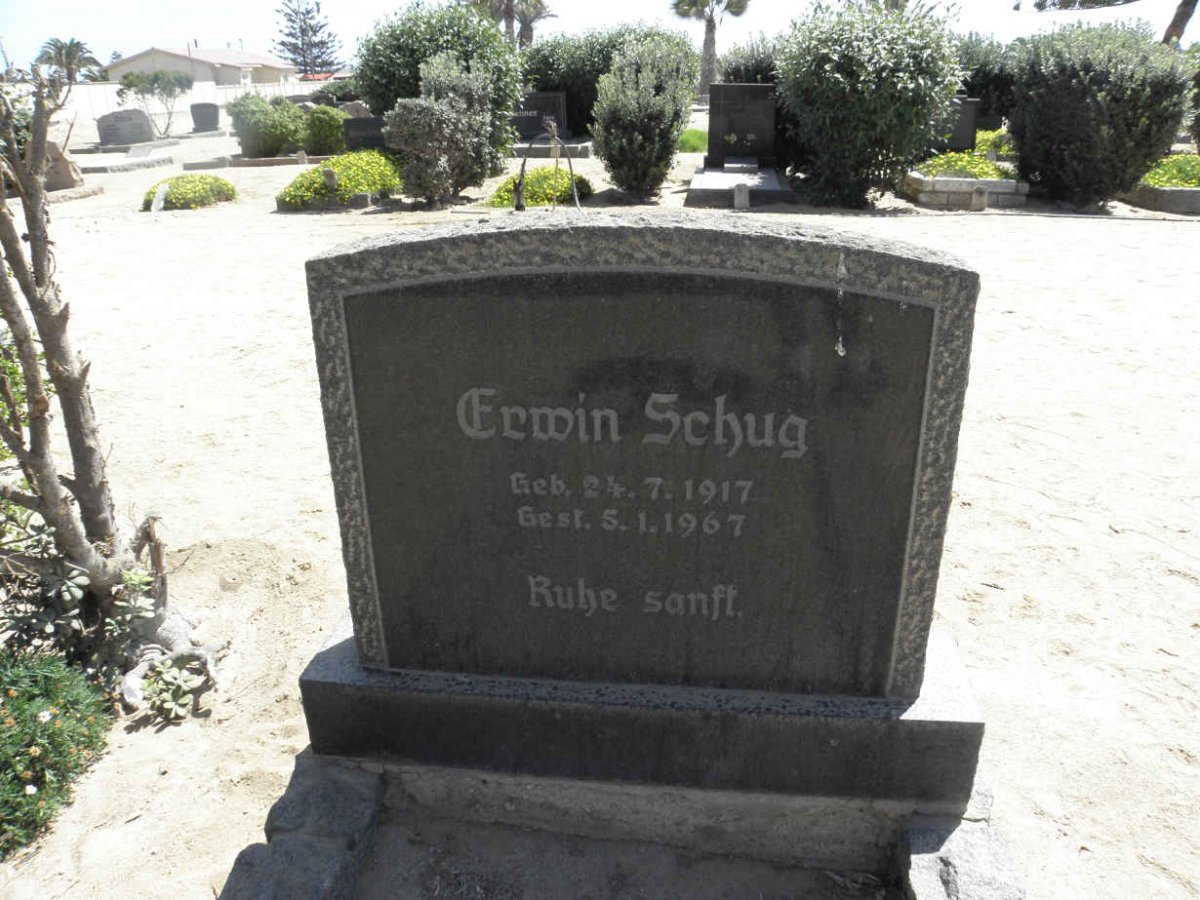 SCHUG Erwin 1917-1967