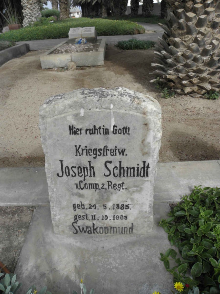 SCHMIDT Joseph 1885-1905