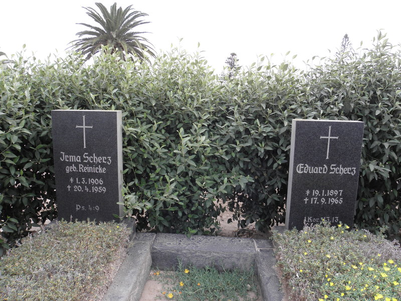 SCHERZ Eduard 1897-1965 &amp; Jema REINICKE 1906-1959