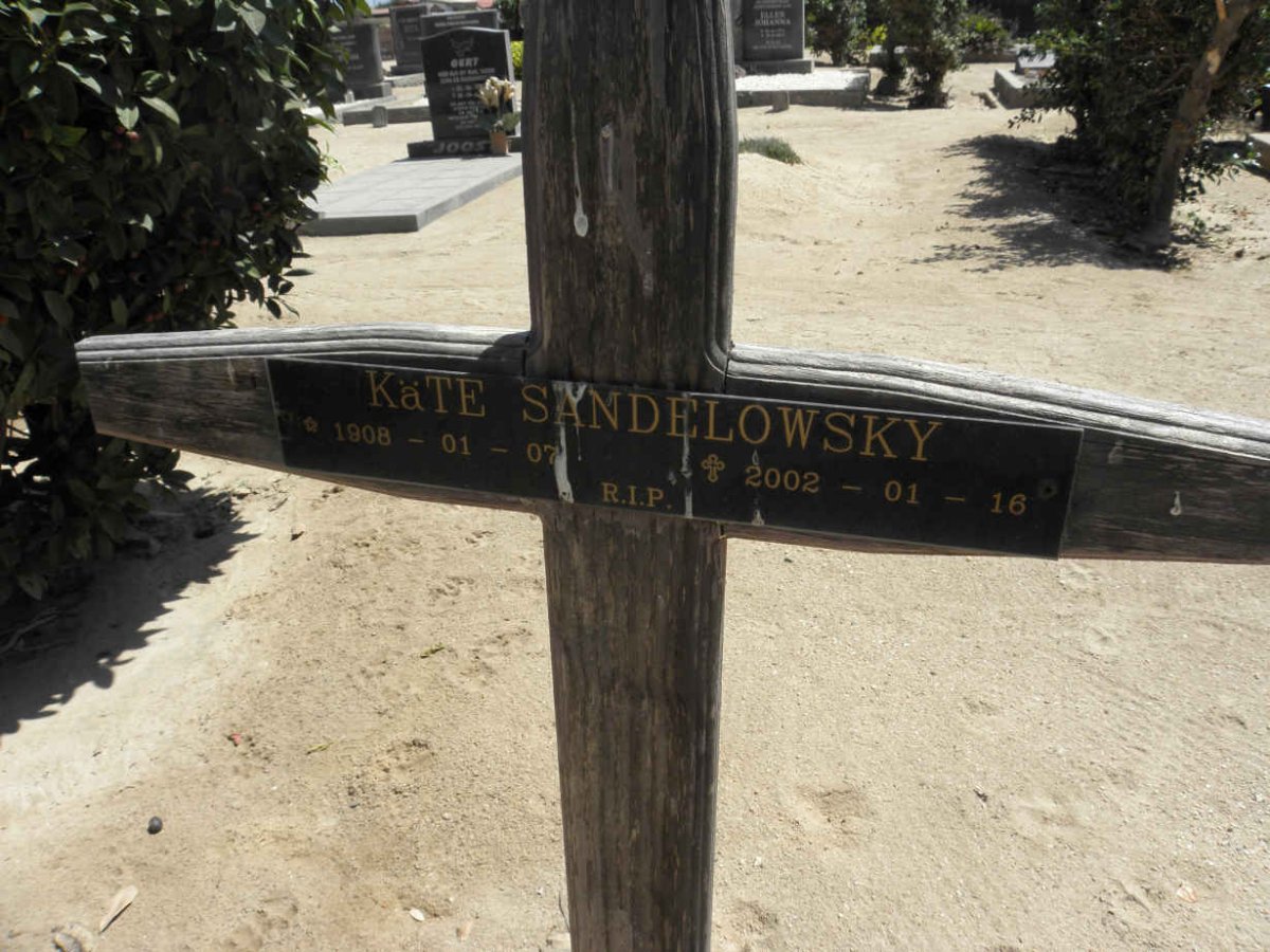 SANDELOWSKY Käte 1908-2008