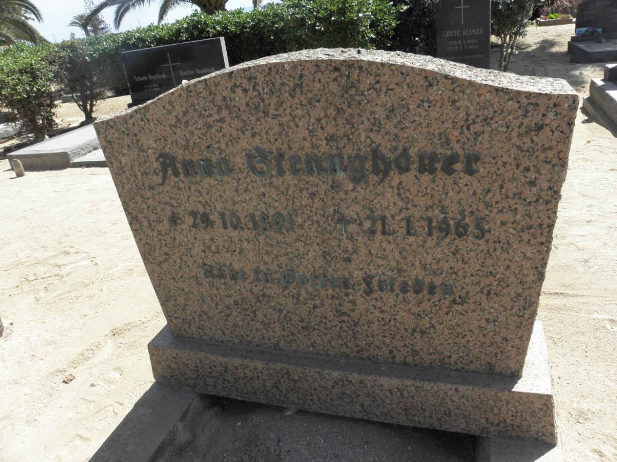 STRANGHÖNER Anna 1891-1965