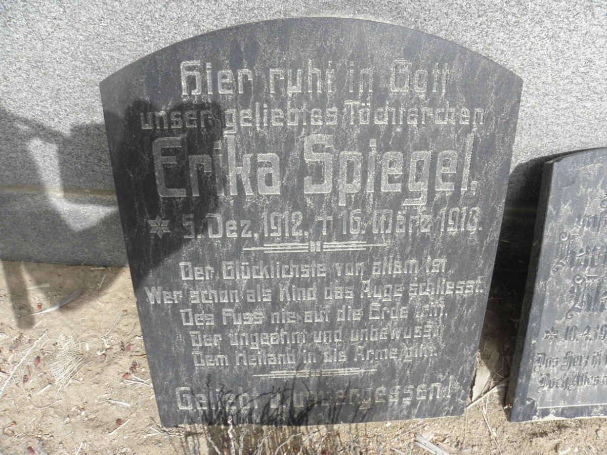SPIEGEL Erika 1912-1913