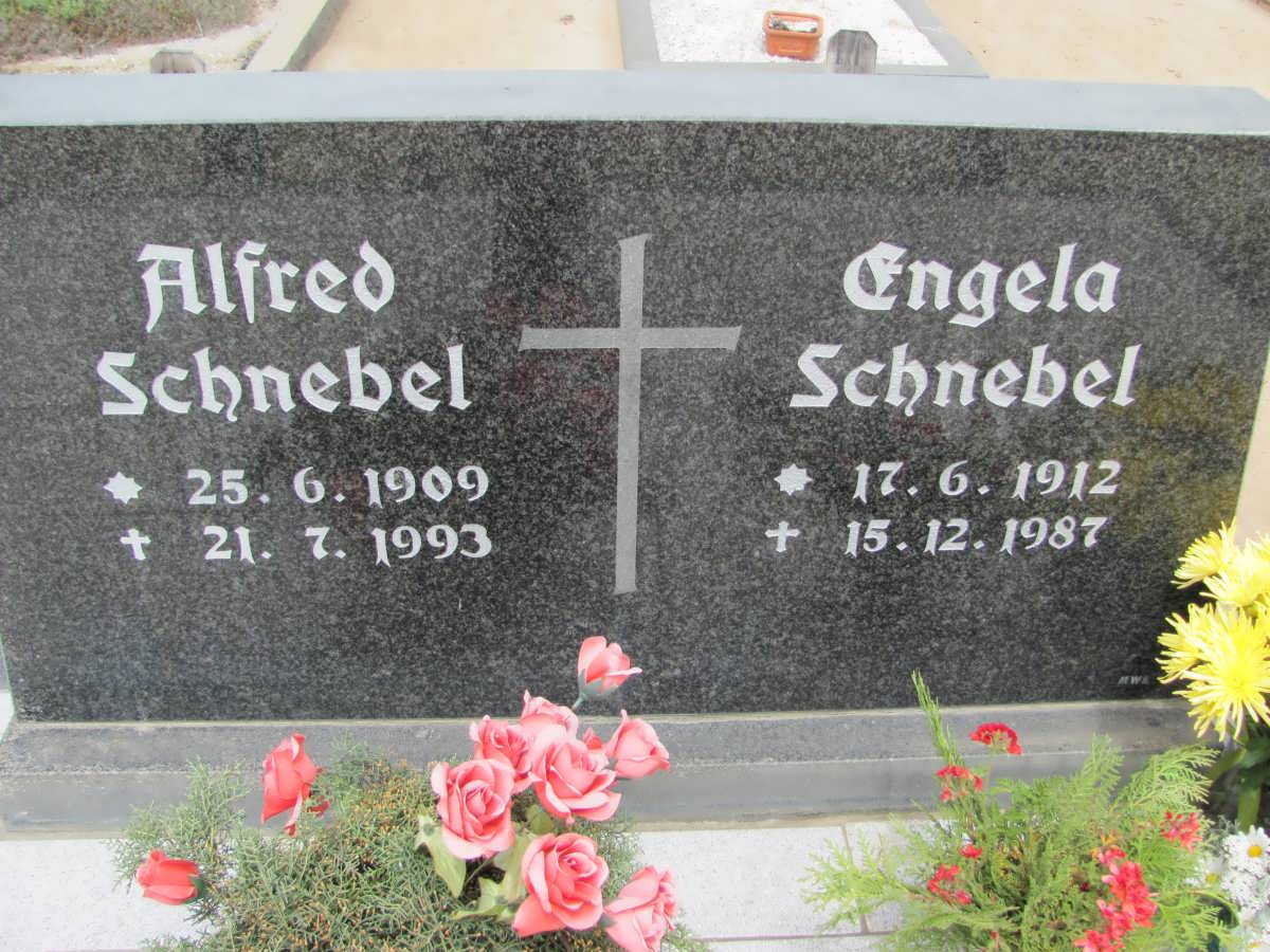 SCHNEBEL Alfred 1909-1993 &amp; Engela 1912-1987