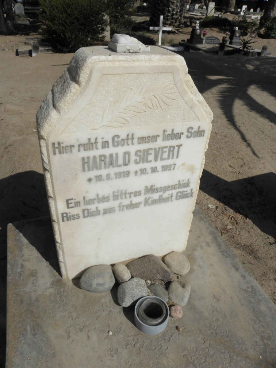 SIEVERT Harald 1919-1927