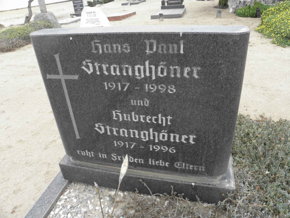 STRANGHÖNER Hans Paul 1917-1998 &amp; Hubrecht 1917-1996