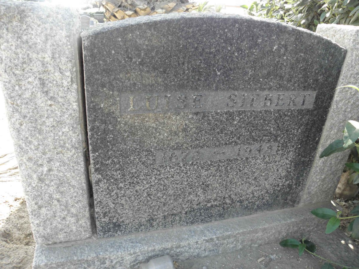 SIEBERT Luise 1872-1948