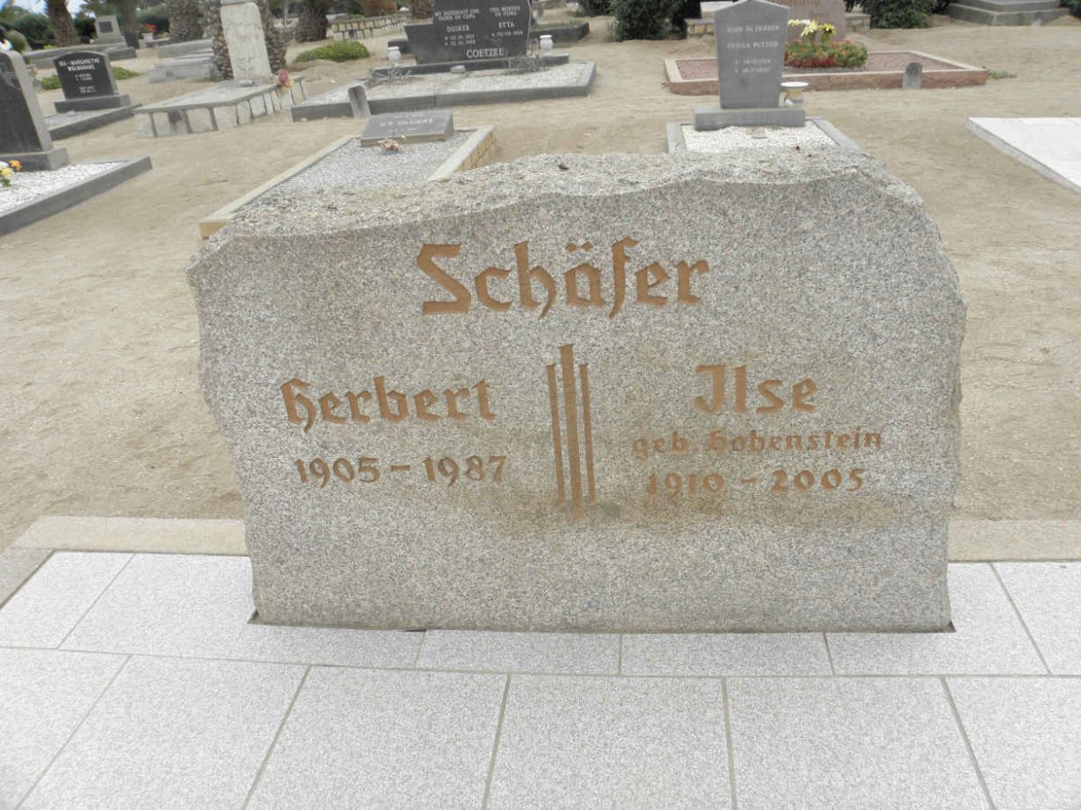 SCHÄFER Herbert 1905-1987 &amp; Ilse HOBENSTEIN 1910-2005