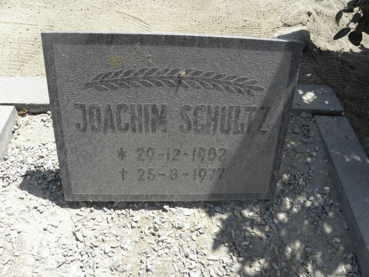 SCHULTZ Joachim 1902-1977