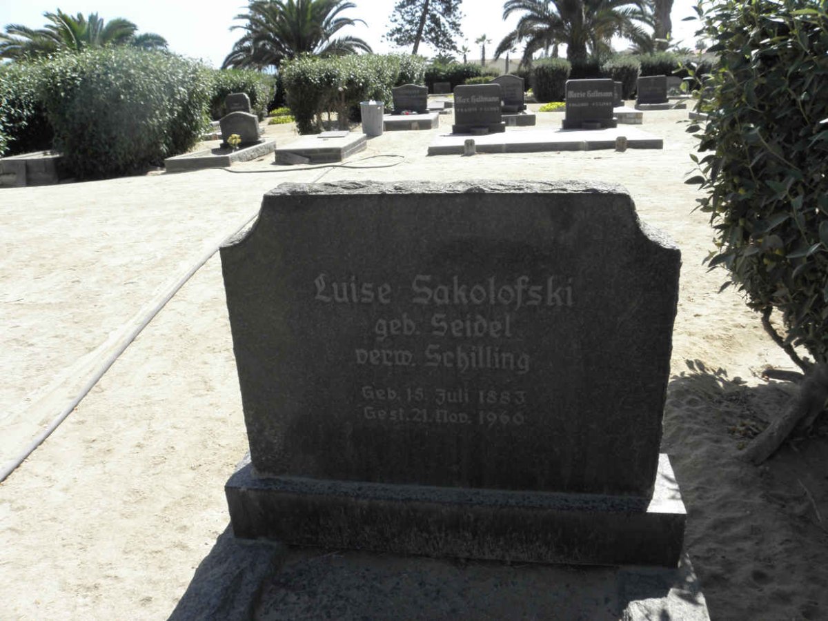 SAKOLOFSKI Luise voorheen SCHILLING nee SEIDEL 1883-1960