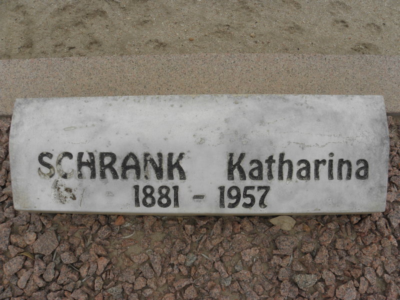 SCHRANK Katharina 1881-1957