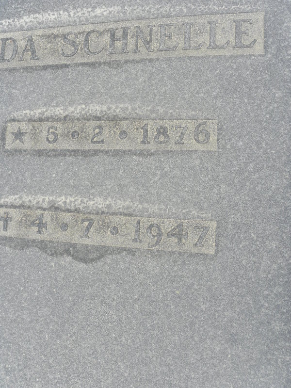 SCHNELLE Ida 1876-1947