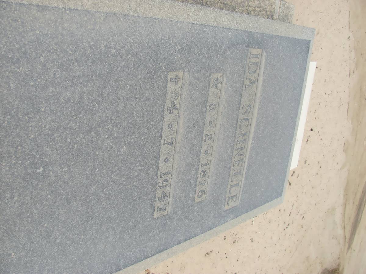 SCHNELLE Ida 1876-1947