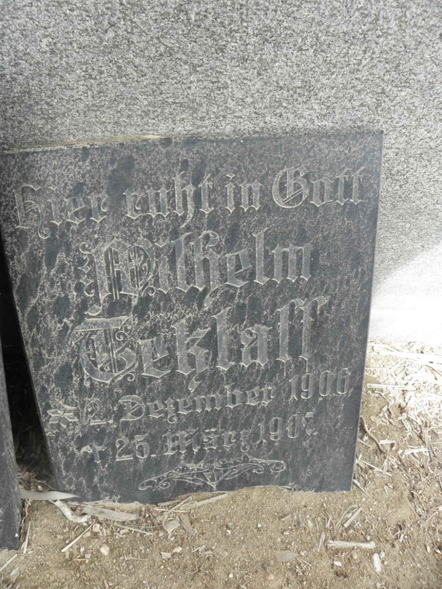 TEKLAFF Wilhelm 1906-1907